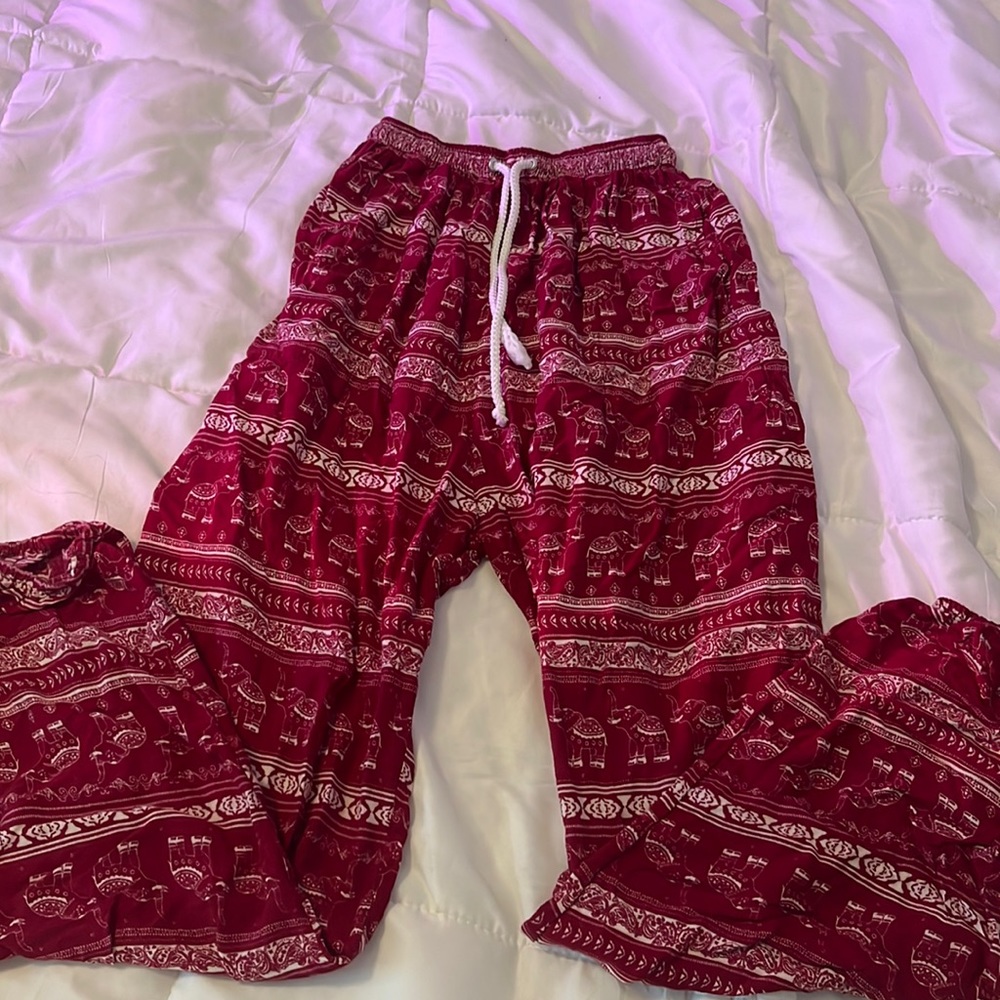 Flowy Printed Pants